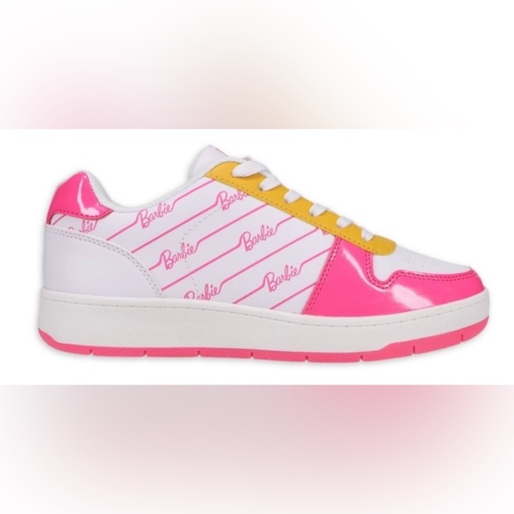 Barbie by Mattel Women's Casual Court Sneaker Shoe - Picture 1 of 5
